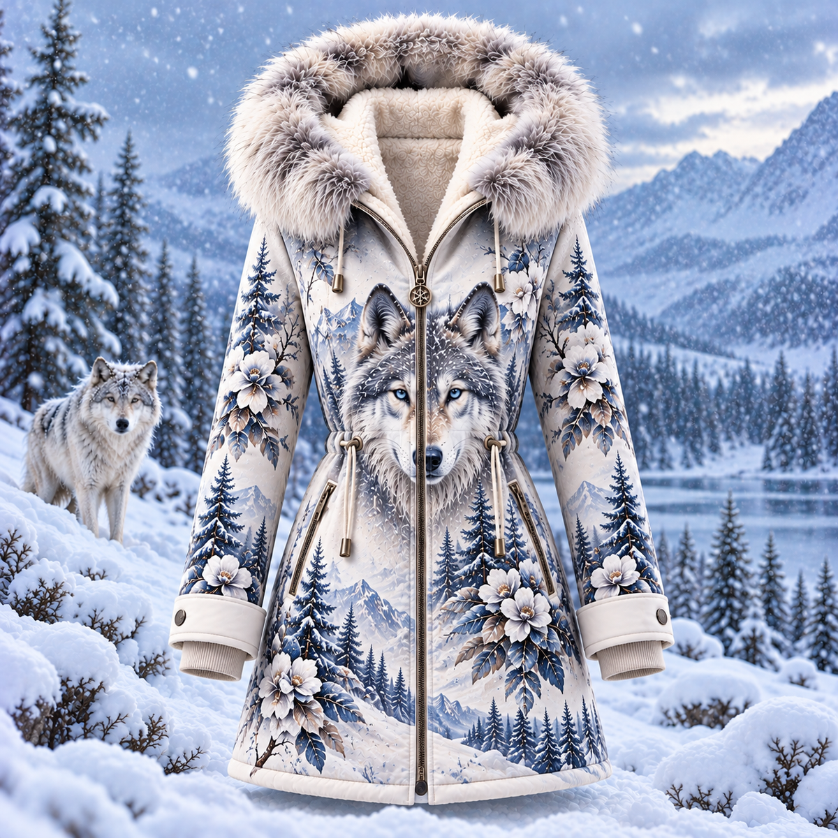 Arctic Wolf Winter Coat