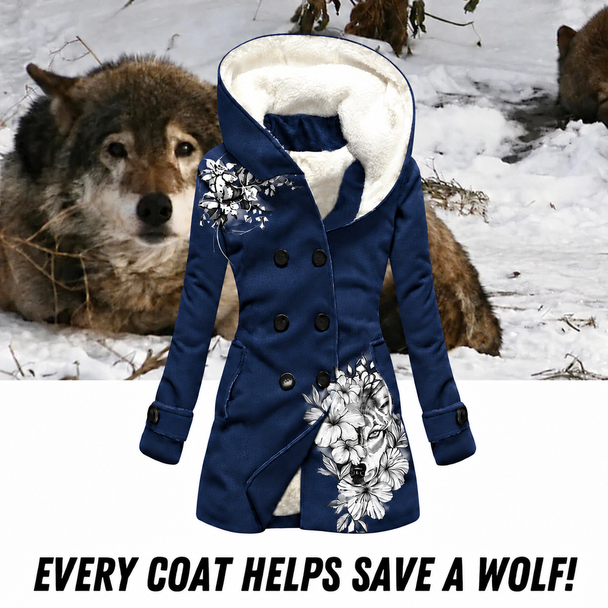 Women's Wolf Mission Coat
