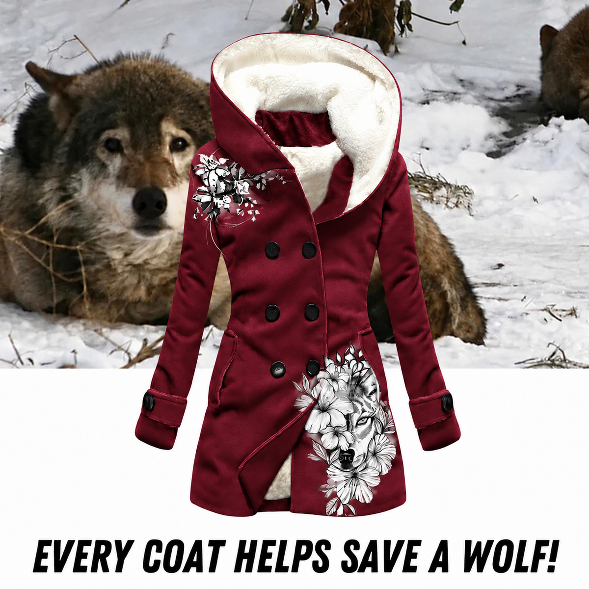 Women's Wolf Mission Coat