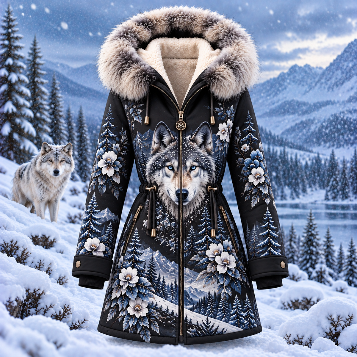 Arctic Wolf Winter Coat