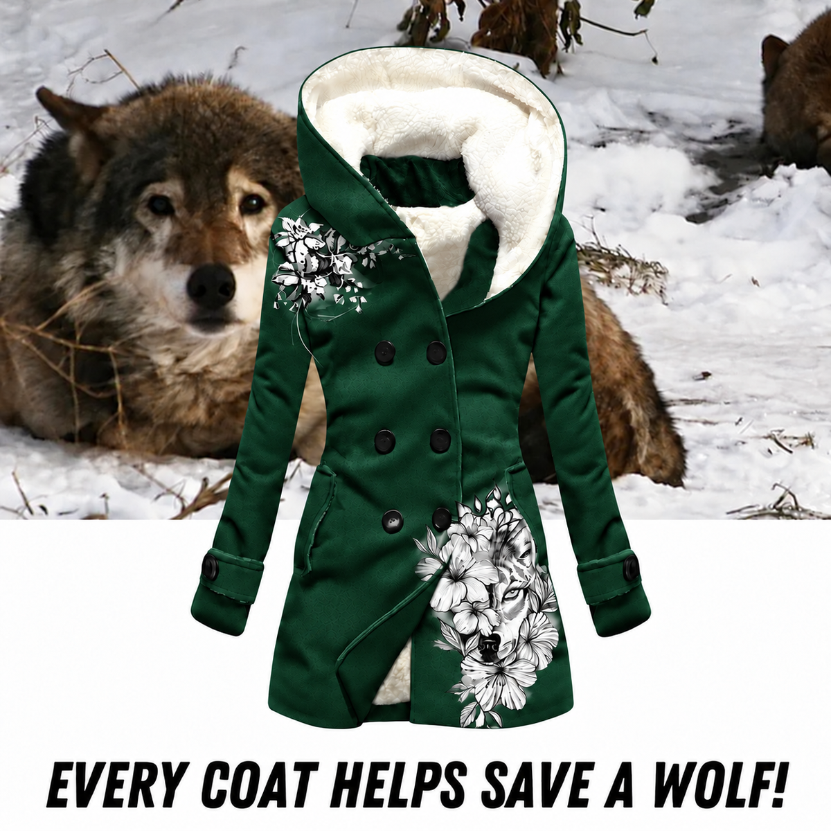 Women's Wolf Mission Coat