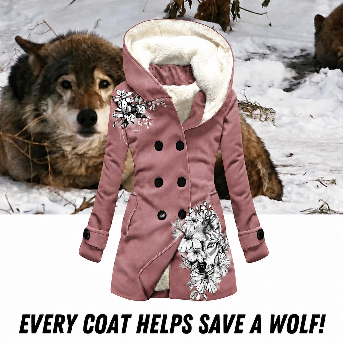 Women's Wolf Mission Coat