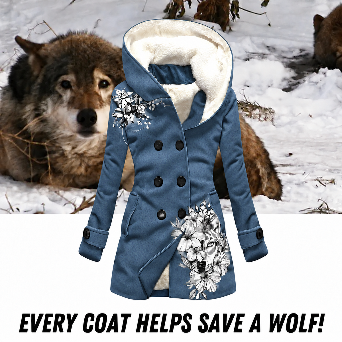 Women's Wolf Mission Coat