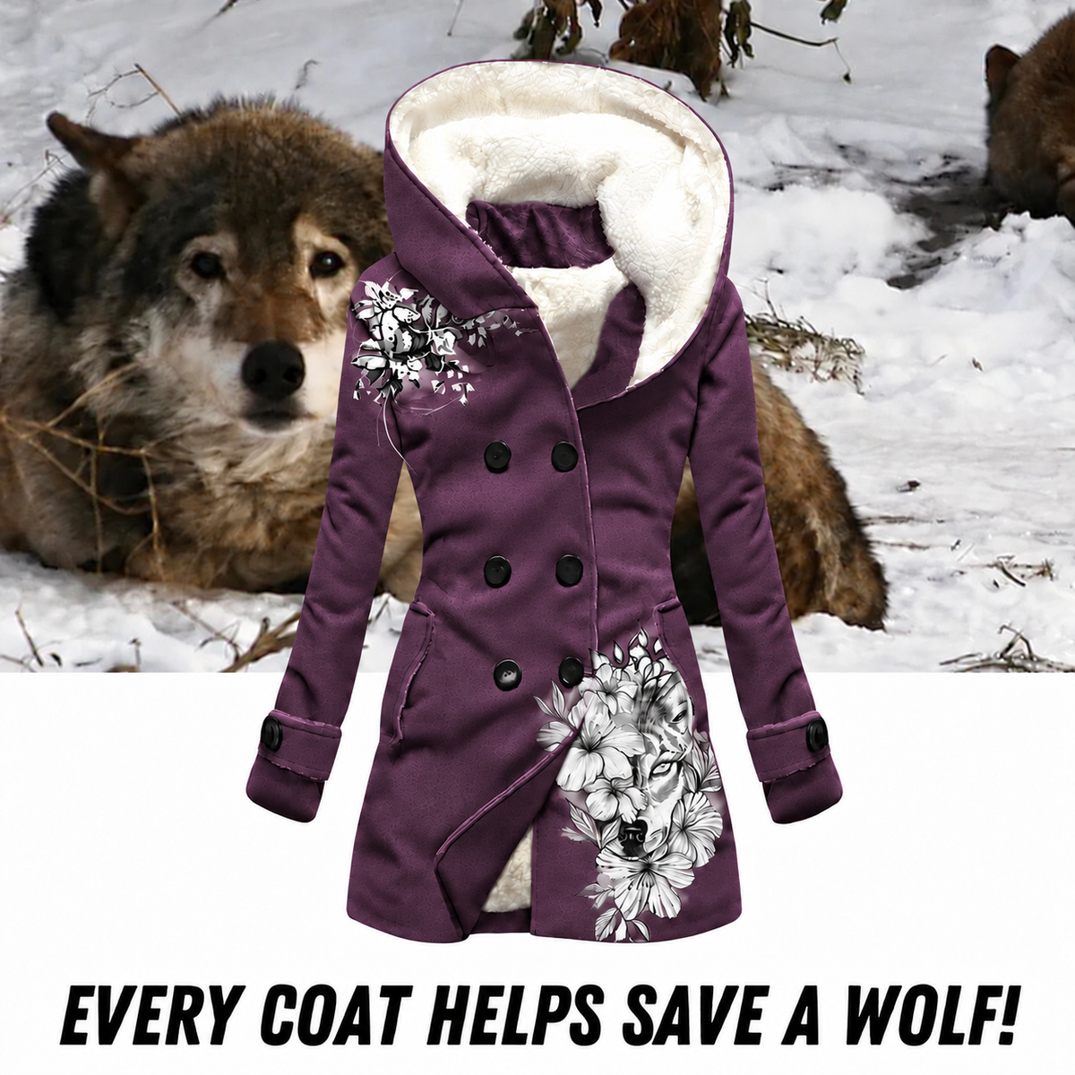 Women's Wolf Mission Coat